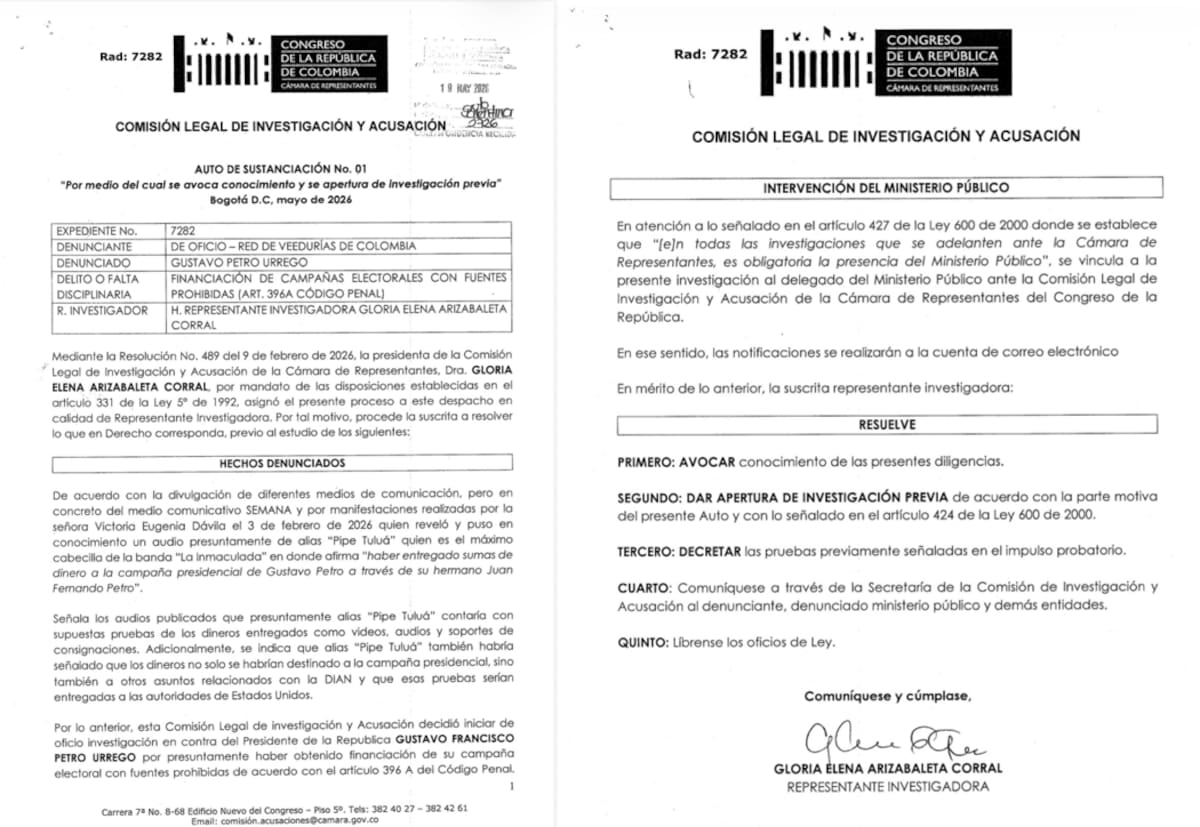 Comisión de Investigación y Acusación de la Cámara de Representantes.