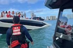 Se hundió lujoso yate con 32 influencers a bordo en Miami: todo quedó en video
