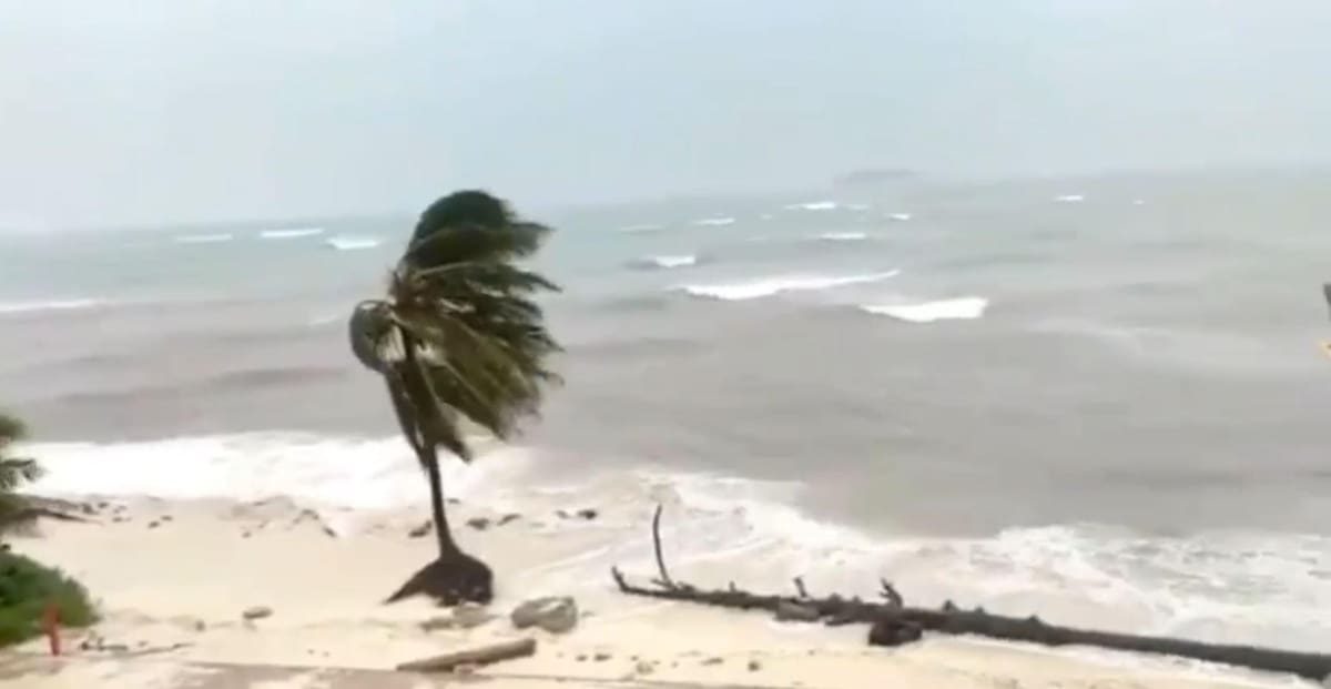 Videos registran el devastador paso del huracán Iota por la isla de San Andrés