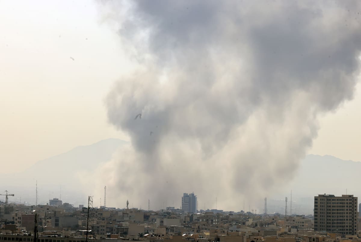 Ataque a Israel. EFE/EPA/ABEDIN TAHERKENAREH