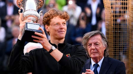 Jannik Sinner hace historia en Roma: conquistó el Masters 1000 de Italia y quedó a la altura de Nadal y Djokovic