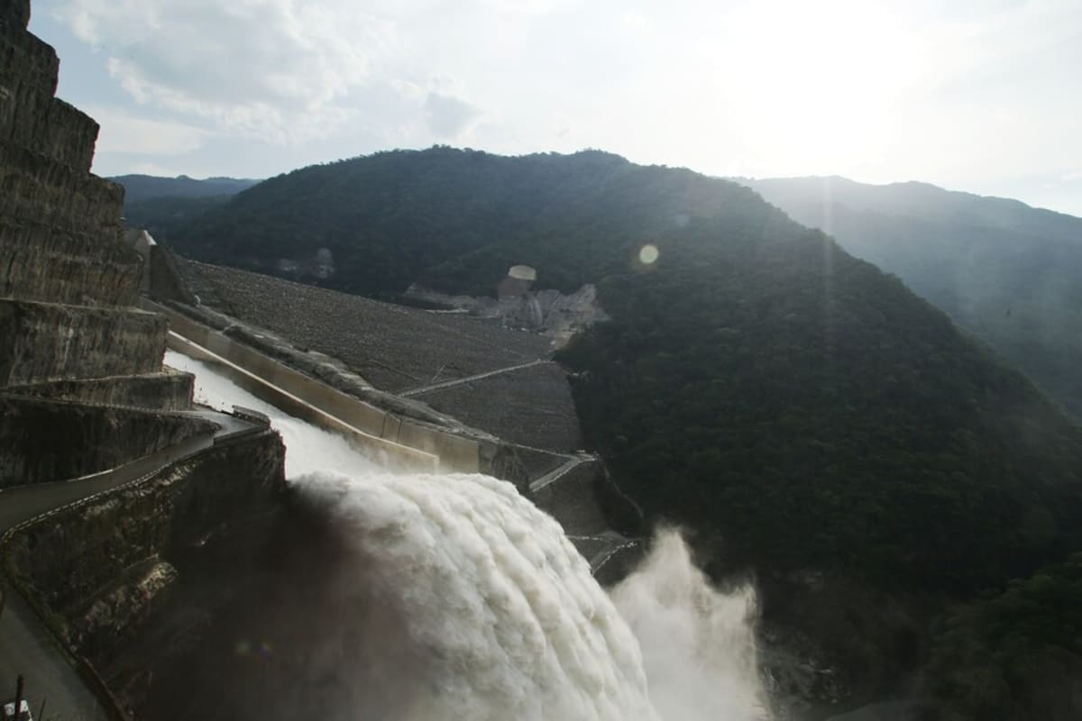 Ituango, 5 de abril de 2019. Cerca de un año de cumplirse la contingencia del proyecto Hidroituango, EPM avanza en su recuperación. (Colprensa - Sofía Toscano)