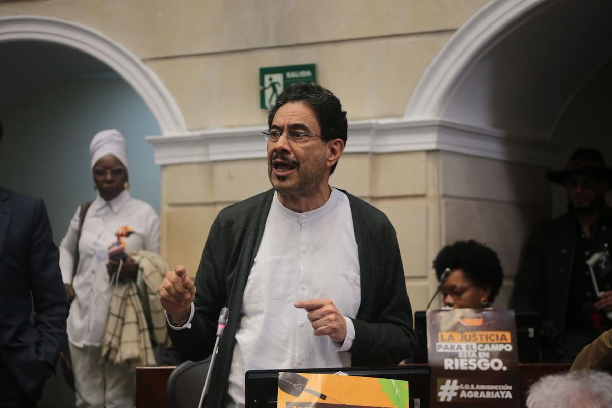Iván Cepeda candidato presidencial del Pacto Histórico.
Foto: Senado.