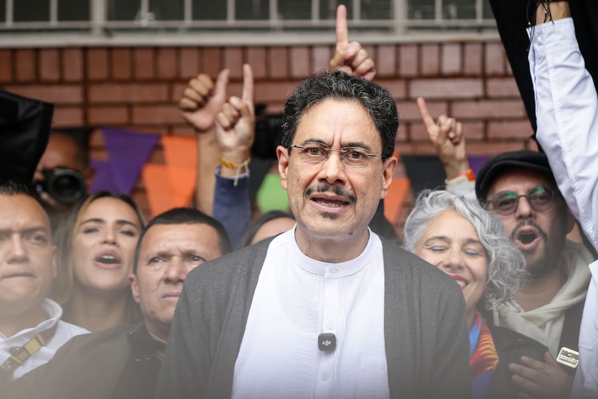 El candidato presidencial del Pacto Histórico, Iván Cepeda. // Foto: Colprensa - Catalina Olaya.