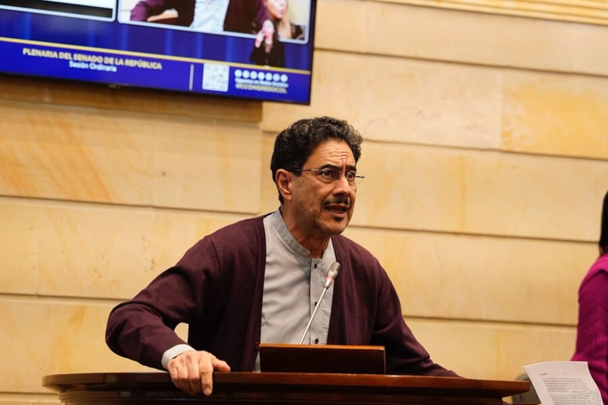 Senador Iván Cepeda y candidato presidencial por el Pacto Histórico.