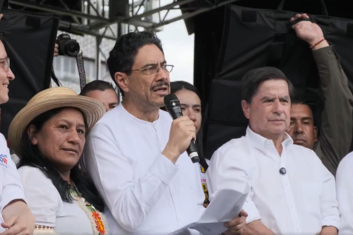 Iván Cepeda regresa a Medellín y arremete contra Álvaro Uribe.
Foto: cortesía.