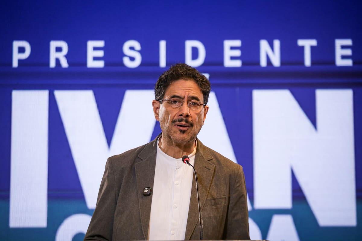 El candidato presidencial Iván Cepeda. // Foto: Colprensa - Cristian Bayona.