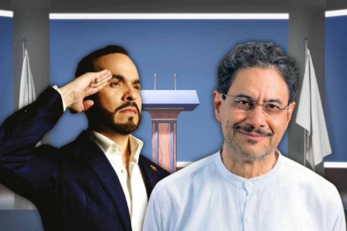 Iván Cepeda y Abelardo De la Espriella, quienes obtuvieron el primer y segundo lugar en la primera vuelta presidencial, buscan concretar un debate de cara a la elección definitiva. Fotos tomadas de Redes // Istock.