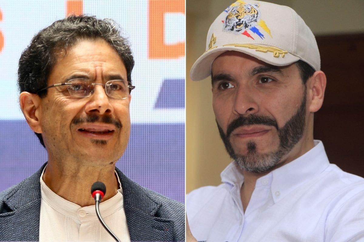 Los candidatos Iván Cepeda y Abelardo de la Espriella pasan a segunda vuelta presidencial. // Foto: Colprensa - El Universal