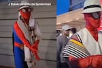 J Balvin se viste de Spiderman para evitar ser reconocido en Boston durante su gira por EE. UU.