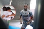 Jackson Martínez regresó al Independiente Medellín y protagonizó emotivo abrazo con Juan Fernando Quintero