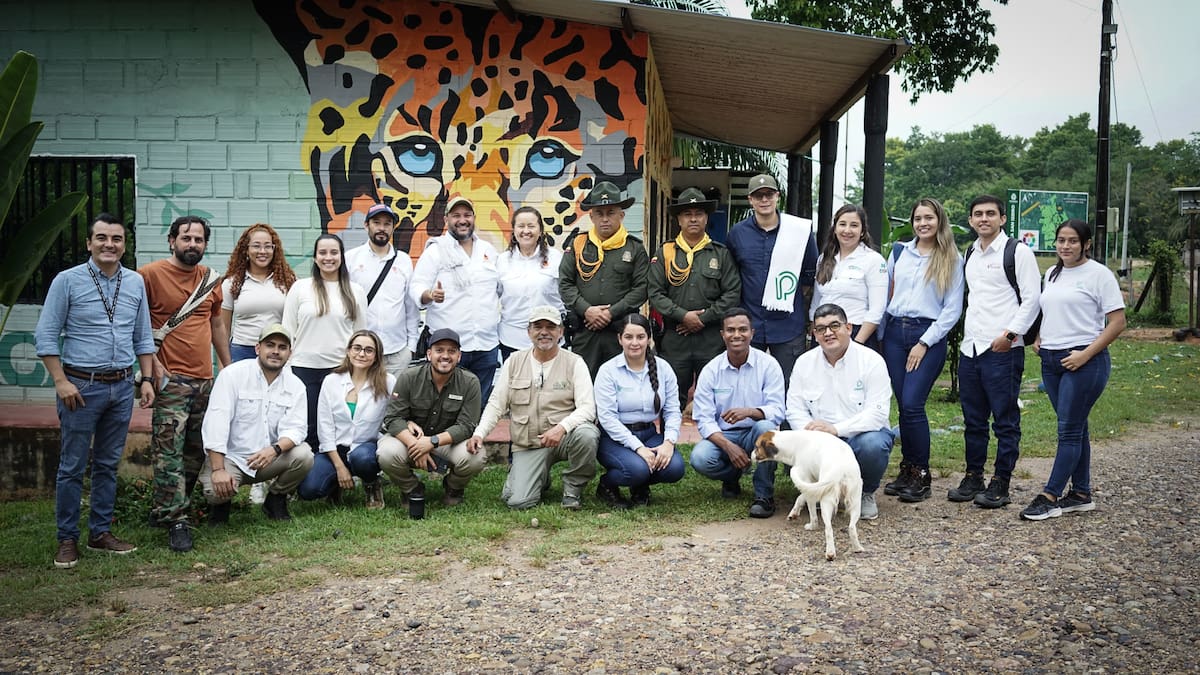 Avanza el proyecto de conservación de jaguares en Barrancabermeja. Juan Ortega/Vanguardia