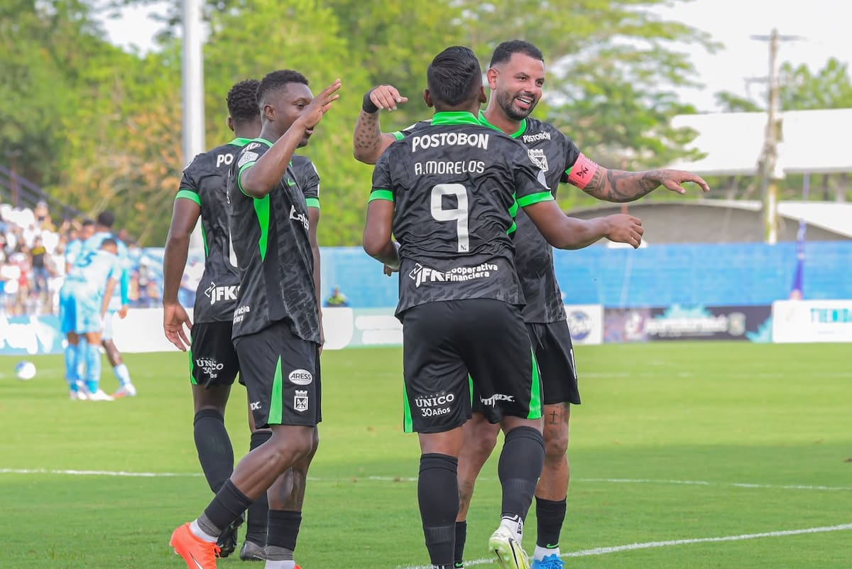 Atlético Nacional superó a Jaguares, en la segunda fecha de la Liga BetPlay II de 2026. Foto: Colprensa.