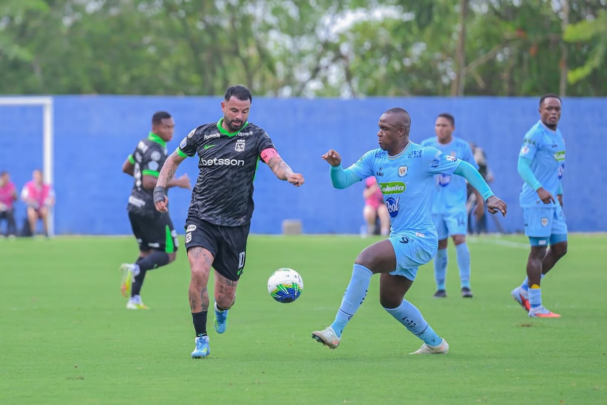 Atlético Nacional superó a Jaguares, en la segunda fecha de la Liga BetPlay II de 2026. Foto: Colprensa.