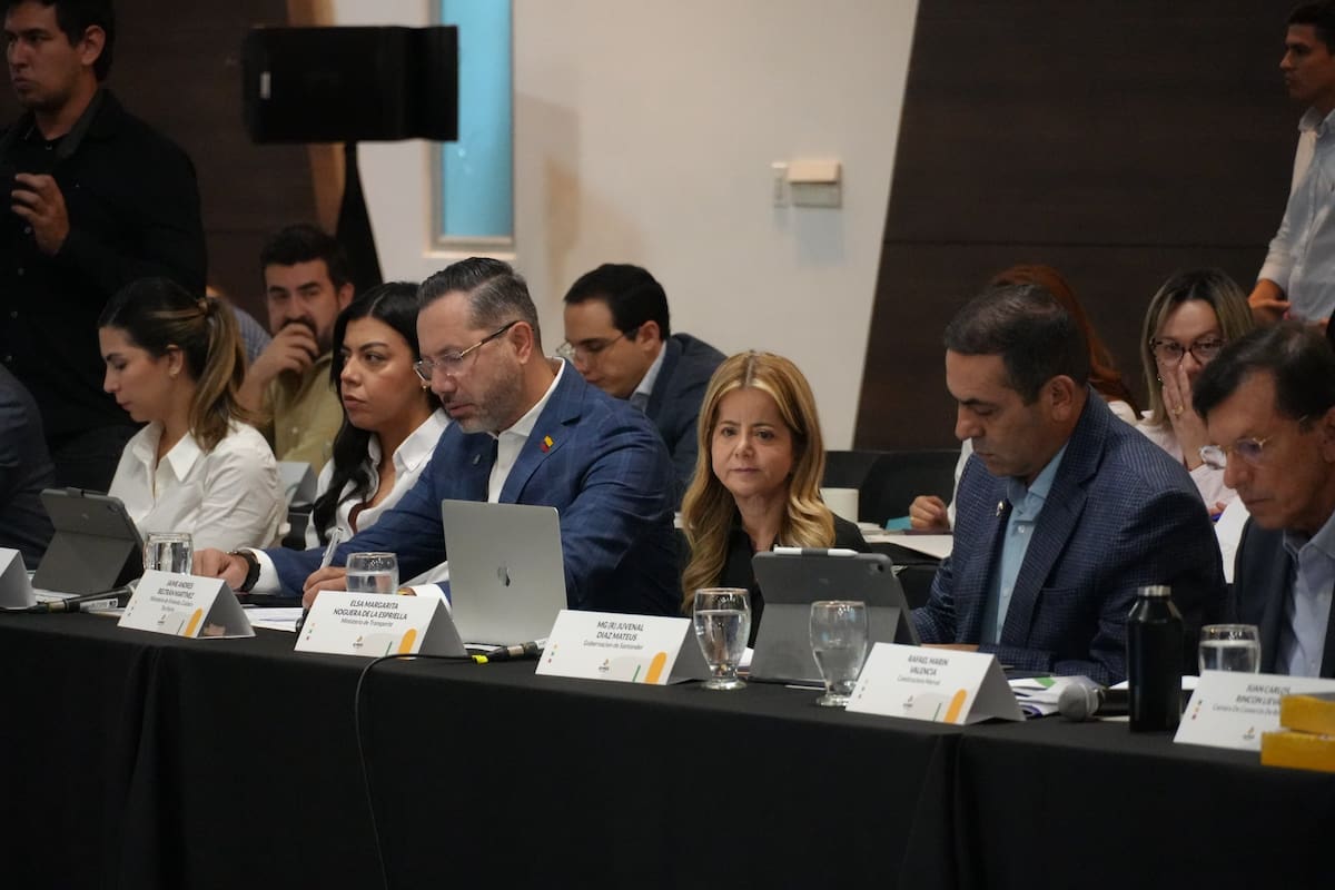 Jaime Andrés Beltrán habló sobre vivienda y rentas cortas en el Congreso de Cotelco en Bucaramanga. Foto tomada del perfil de X/VANGUARDIA
