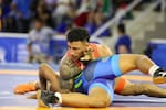 Santandereano Jair Cuero se coronó campeón centroamericano en la lucha grecorromana