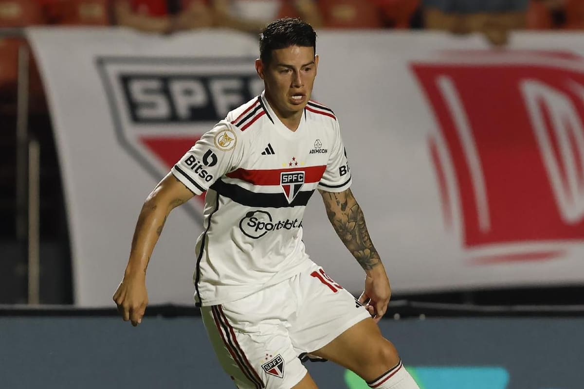 James Rodríguez podría volver al fútbol brasileño: apareció un club interesado.