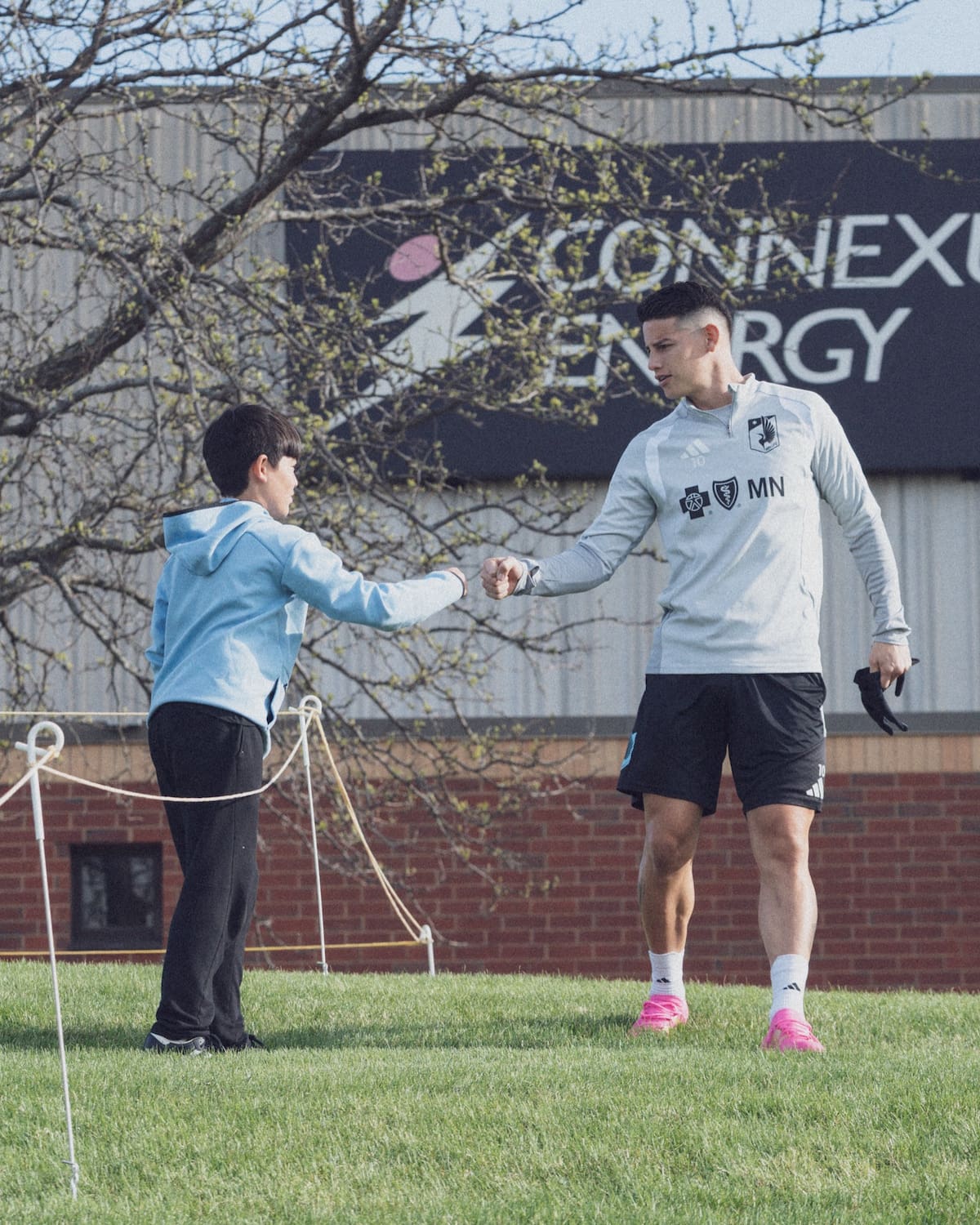 James Rodríguez no continuaría en el Minnesota United, para enfocarse en su preparación con la selección Colombia de cara al Mundial. Foto: Minnesota United.