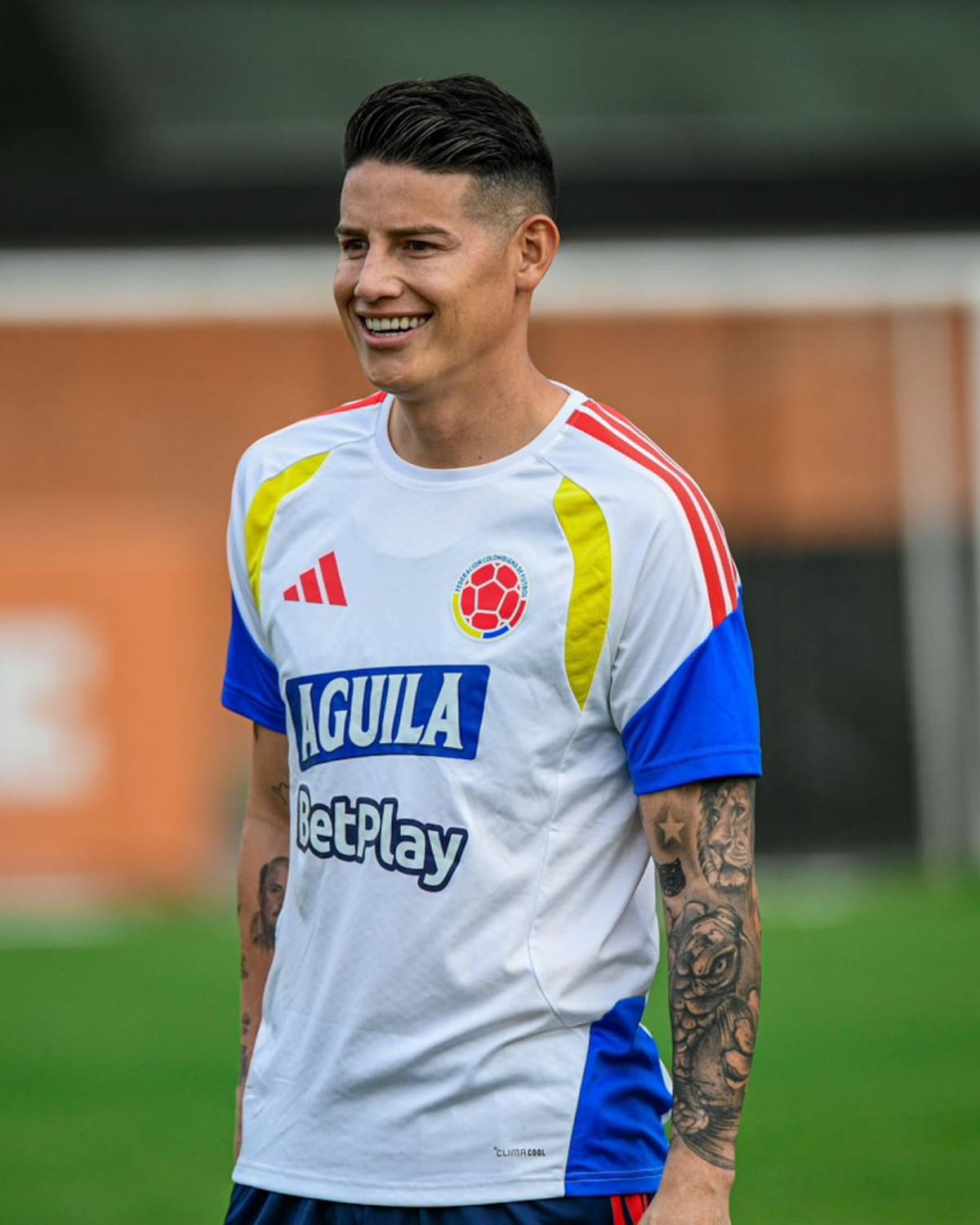 James Rodríguez se prepara con la selección Colombia para encarar el Mundial de 2026. Foto: James Rodríguez.