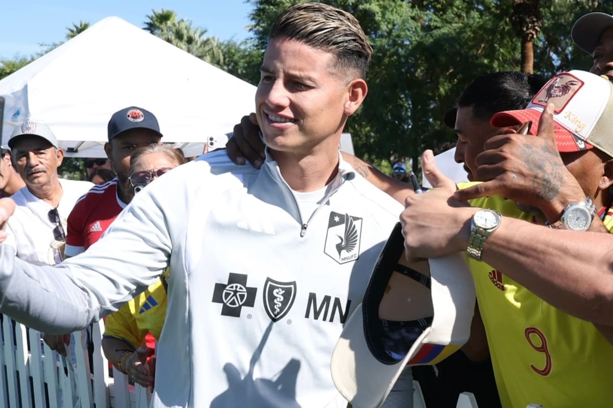 James Rodríguez es la sensación del Minnesota United, escuadra en la que intentará brillar y obtener el ritmo de competencia suficiente para disputar el Mundial de 2026. Foto: cortesía Minnesota United.