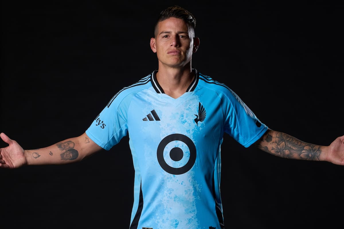 James Rodríguez reveló detalles de su carrera deportiva. Foto: Minnesota.