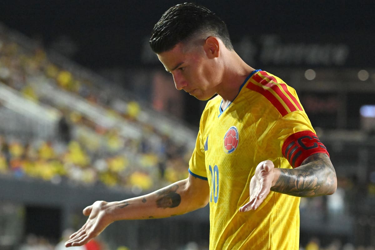 James Rodríguez está por completar tres meses sin actividad a nivel de clubes. EFE/ Giorgio Viera