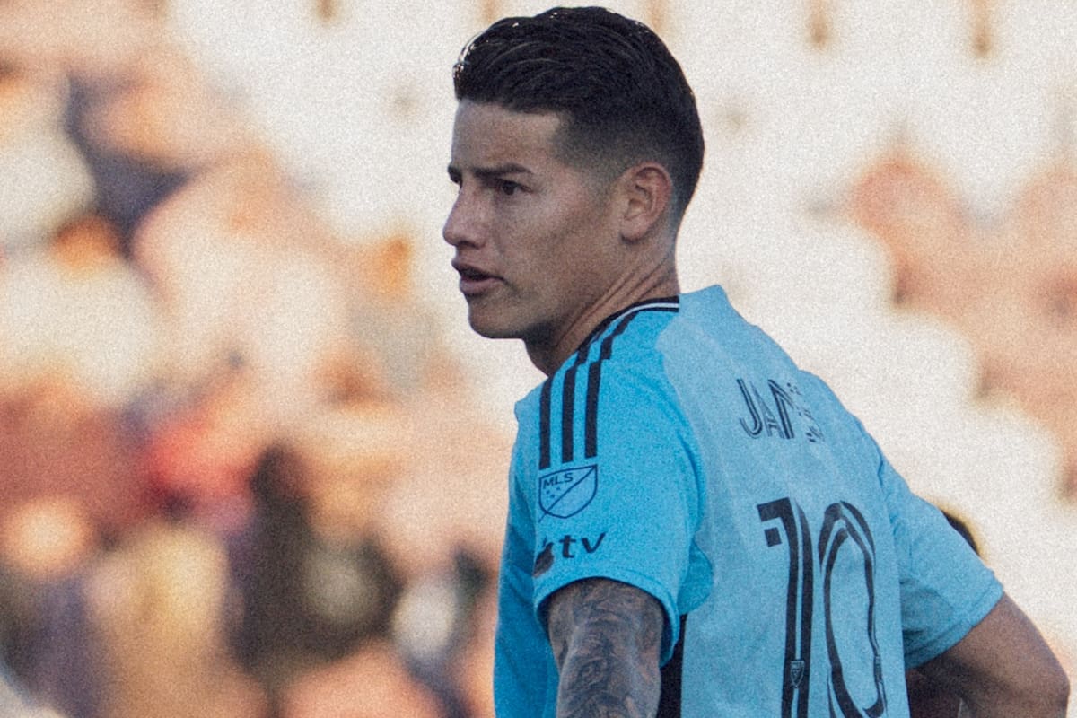 James Rodríguez no continuaría en el Minnesota United, para enfocarse en su preparación con la selección Colombia de cara al Mundial. Foto: Minnesota United.