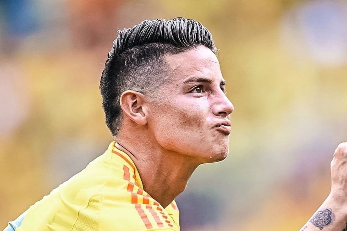 James Rodriguez, el líder de la selección Colombia. Foto: James Rodríguez.