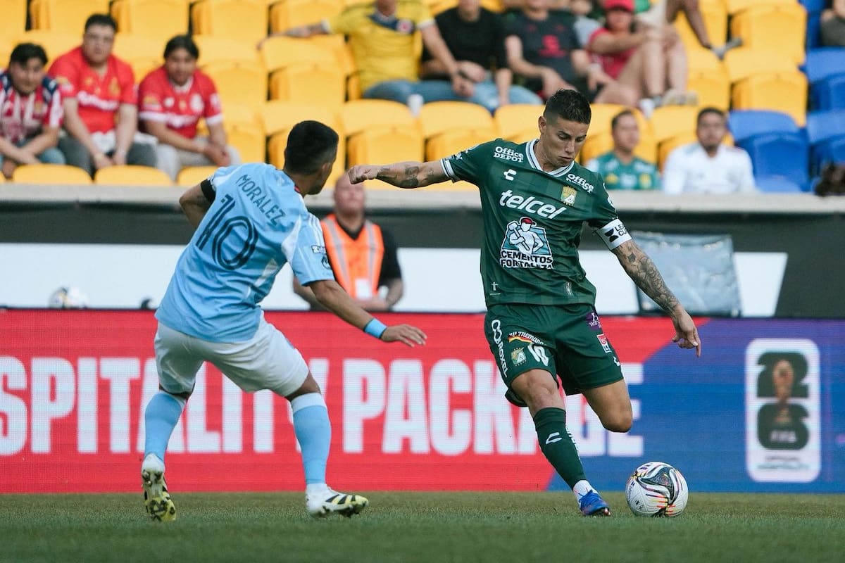James Rodríguez analiza su futuro futbolístico. Foto: Club León.