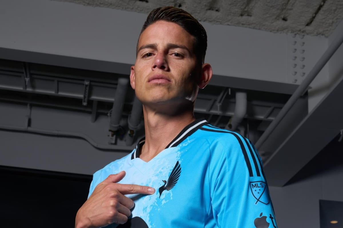 James Rodríguez reveló detalles de su carrera deportiva. Foto: Minnesota.