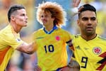 Selección Colombia: los líderes históricos en goles y asistencias