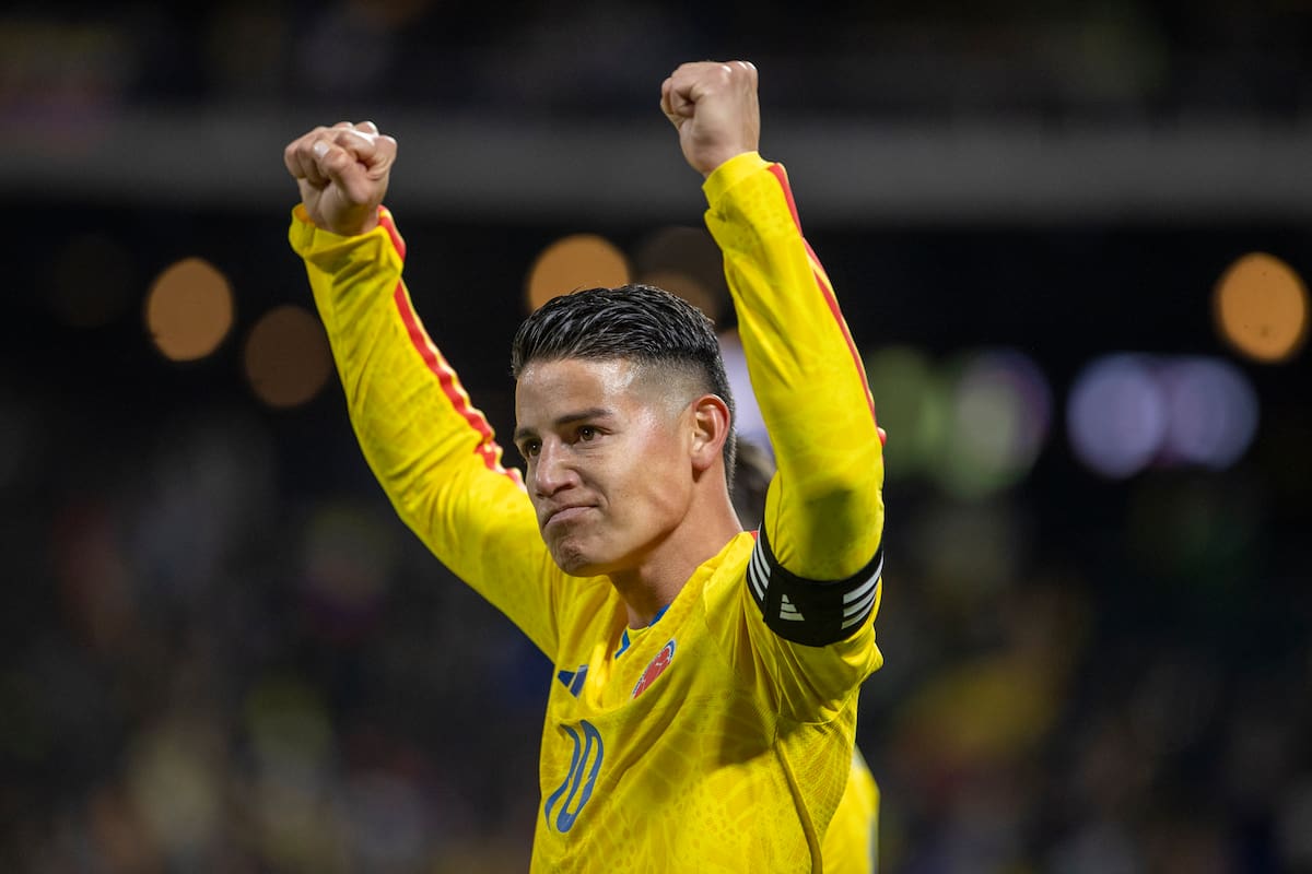 James Rodríguez, jugador de la Selección Colombia. // EFE/ Angel Colmenares