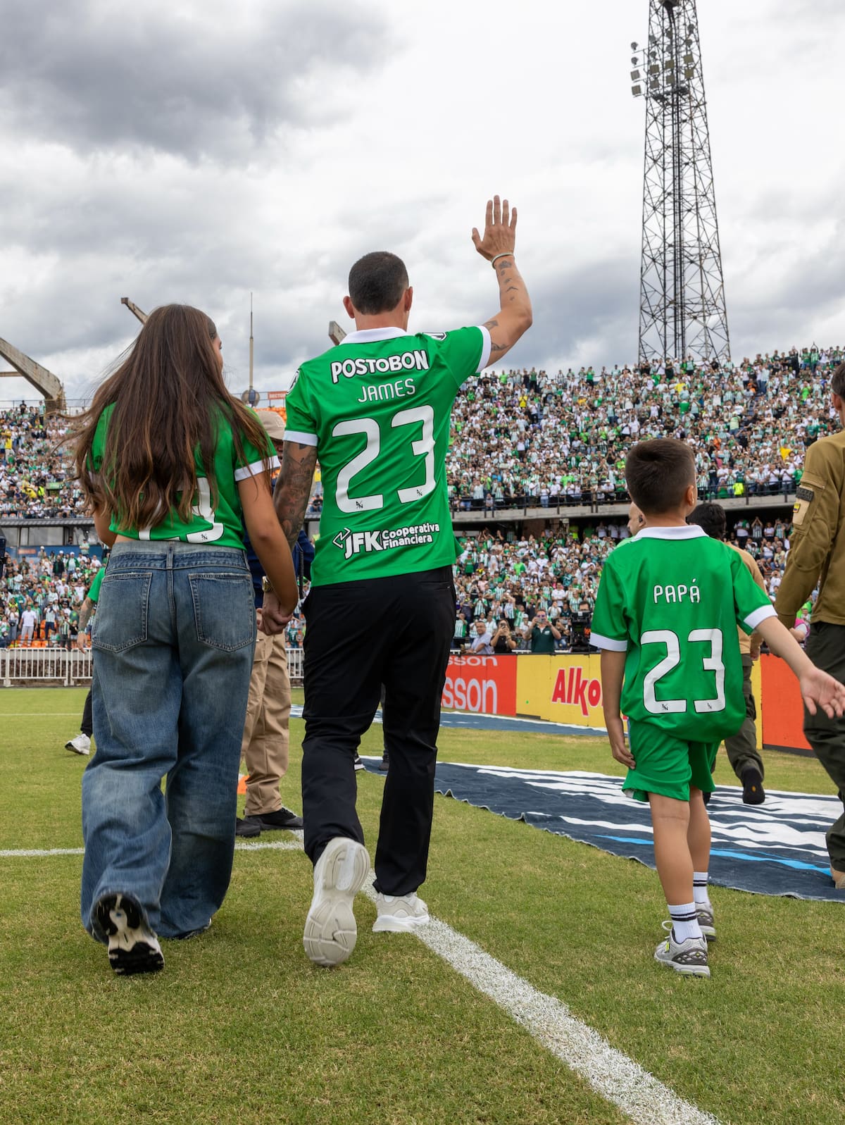James Rodríguez se puso la 23, habló de títulos y encendió la ilusión de Atlético Nacional en Medellín. Foto: Redes sociales James Rodríguez