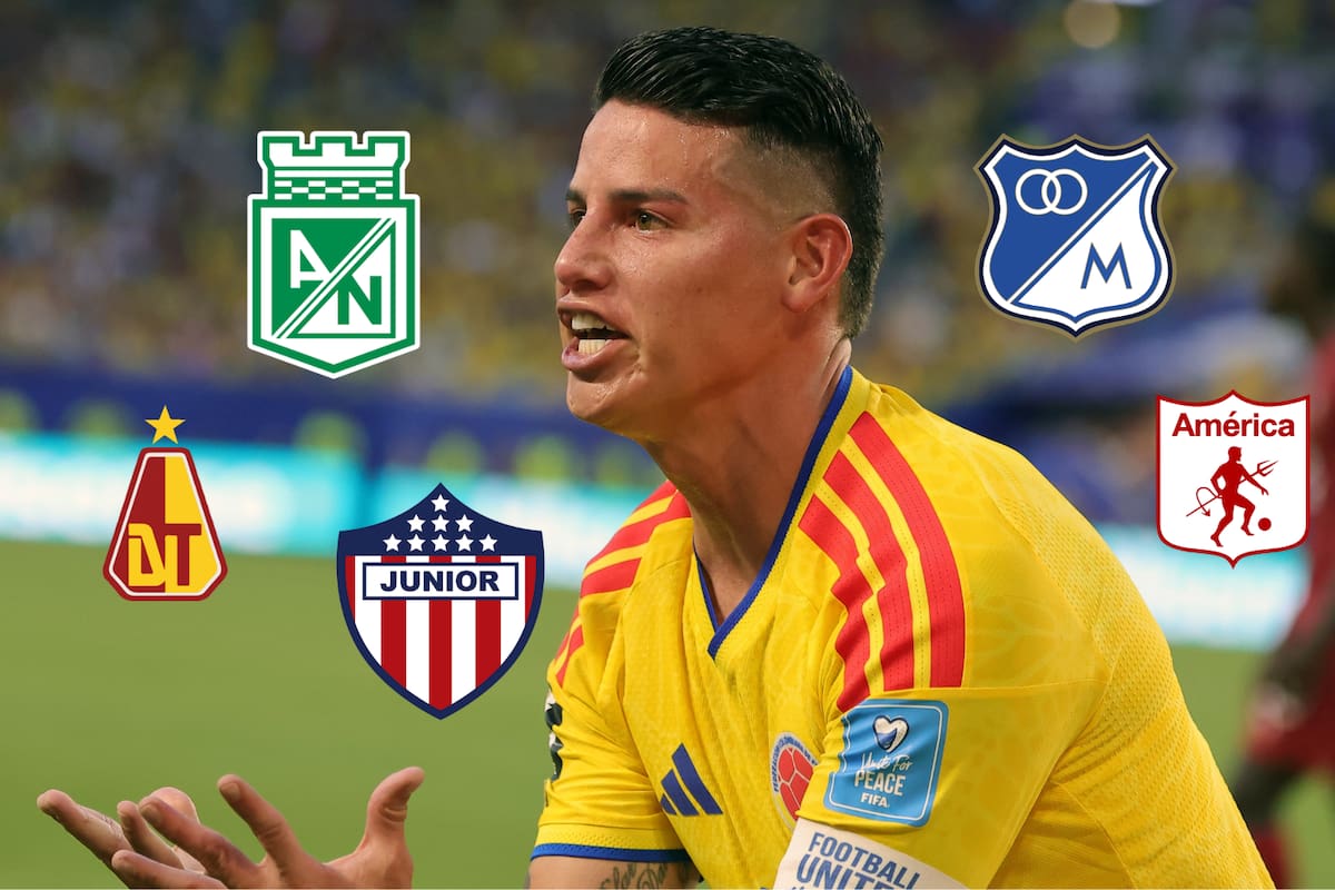 James Rodríguez tendría acuerdo verbal con un equipo colombiano: esto se sabe. Foto: EFE
