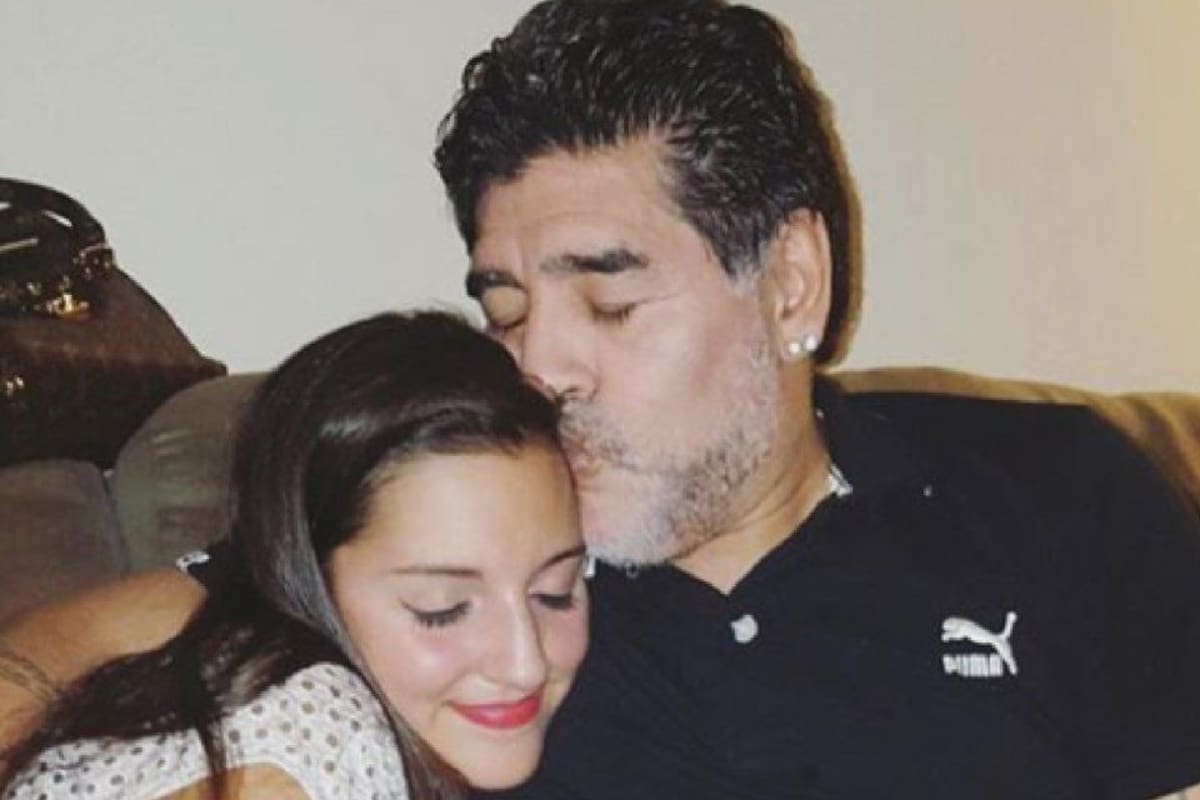El conmovedor mensaje de Jana Maradona: "Se siente todavía como un sueño horrible". /FOTO: @C5N