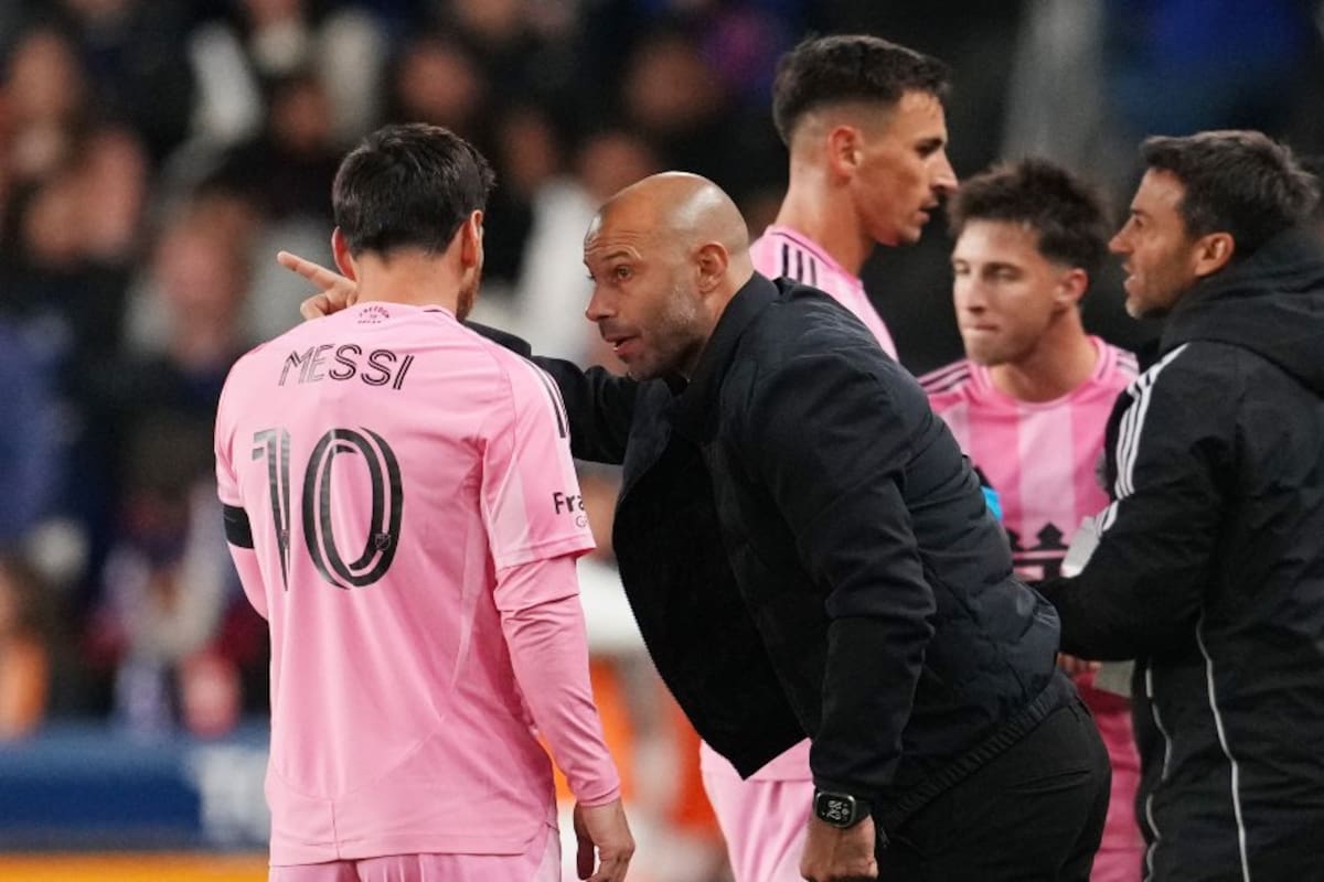 Lionel Messi perdió a su DT y amigo: Javier Mascherano renunció a la banca del Inter Miami. /FOTO: Inter Miami