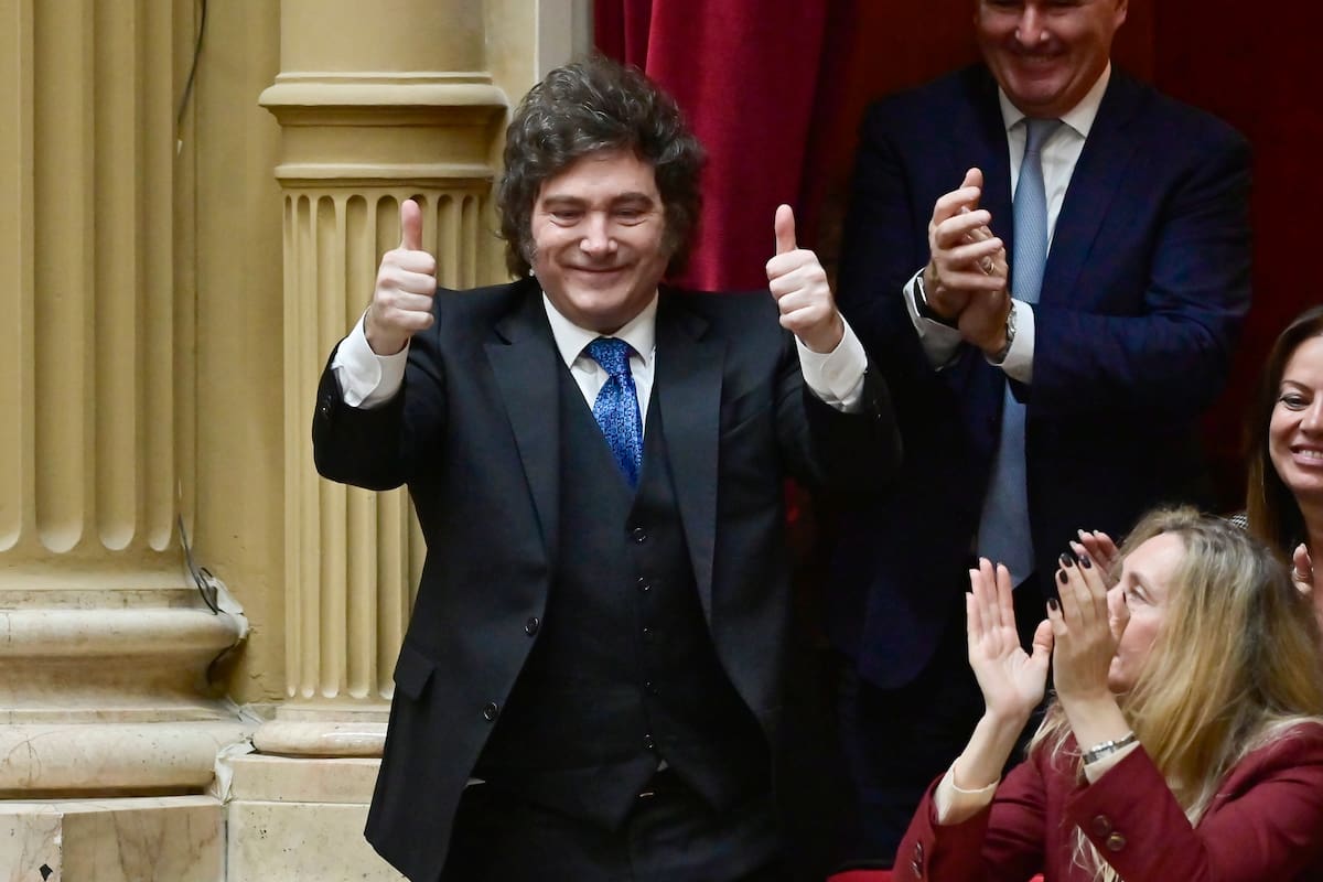 El presidente de Argentina, Javier Milei. //EFE - Matías Martín Campaya.