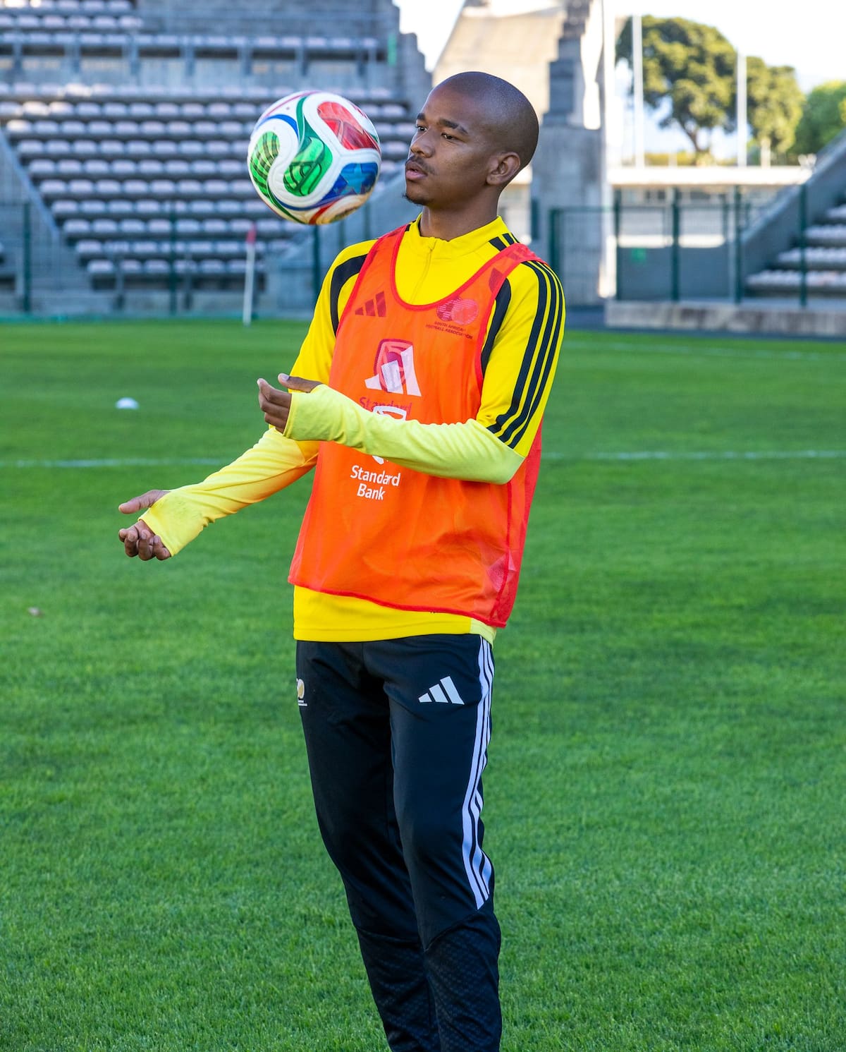 El fútbol sudafricano lamenta el repentino fallecimiento de Jayden Adams. Foto: Selección de Sudáfrica.