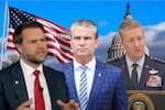JD Vance, Pete Hegseth y Dan Caine: los hombres clave de Trump que llegarían a Colombia