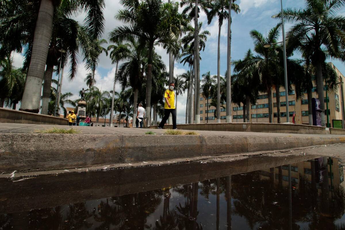 Fuentes sin mantenimiento, piscinas llenas de agua y sin ningún control, además de los cambios en el clima, han incidido en la multiplicación de la población de mosquitos en Bucaramanga. El año anterior, en la capital de Santander se notificaron 1.385 casos de dengue. (Foto: Jaime Del Río / VANGUARDIA)