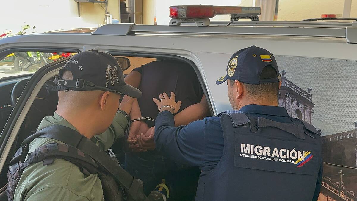 Jefe del ‘Tren de Aragua’ capturado en Bucaramanga: era buscado en Perú y Venezuela
