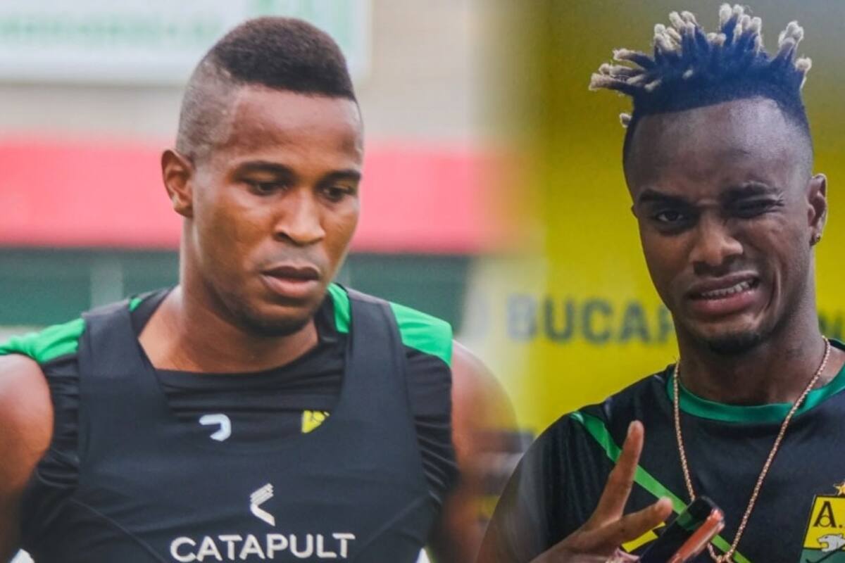 A Jéfferson Mena y Faber Gil se les termina el contrato con el Atlético Bucaramanga y es muy probable que no sigan en el club. Foto: Atlético Bucaramanga.