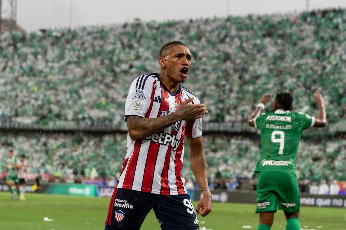 Jermein Peña, tras ser campeón con Junior: “Siento que la Selección Colombia ya me respira en la nuca”. Foto: David Jaramillo/Colprensa