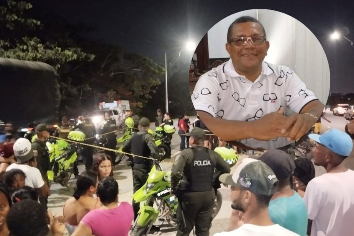 Jerónimo Martínez Ballesteros, el líder que sicarios mataron en Colombiatón. Tenía 60 años y deja tres hijos. Hay dos sospechosos capturados por su muerte.