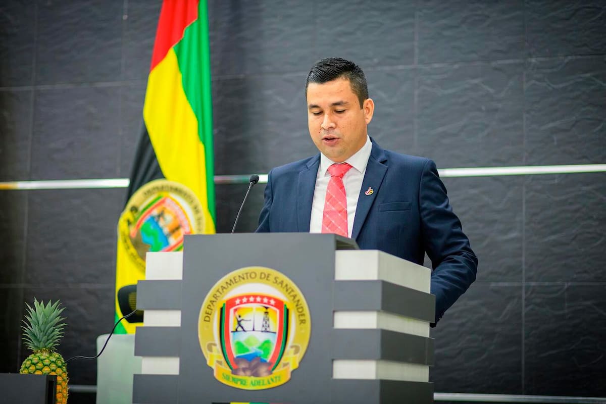 Diputado Jesús Ariza, presidente de la Asamblea de Santander.