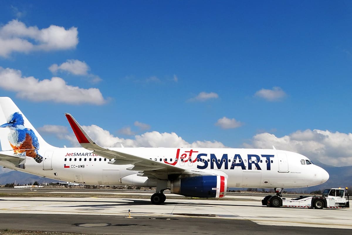 La aerolíne JetSmart ha movilizado más de 8 millones de pasajeros en dos años de operaciones en Colombia. //Foto Cortesía JetSmart.