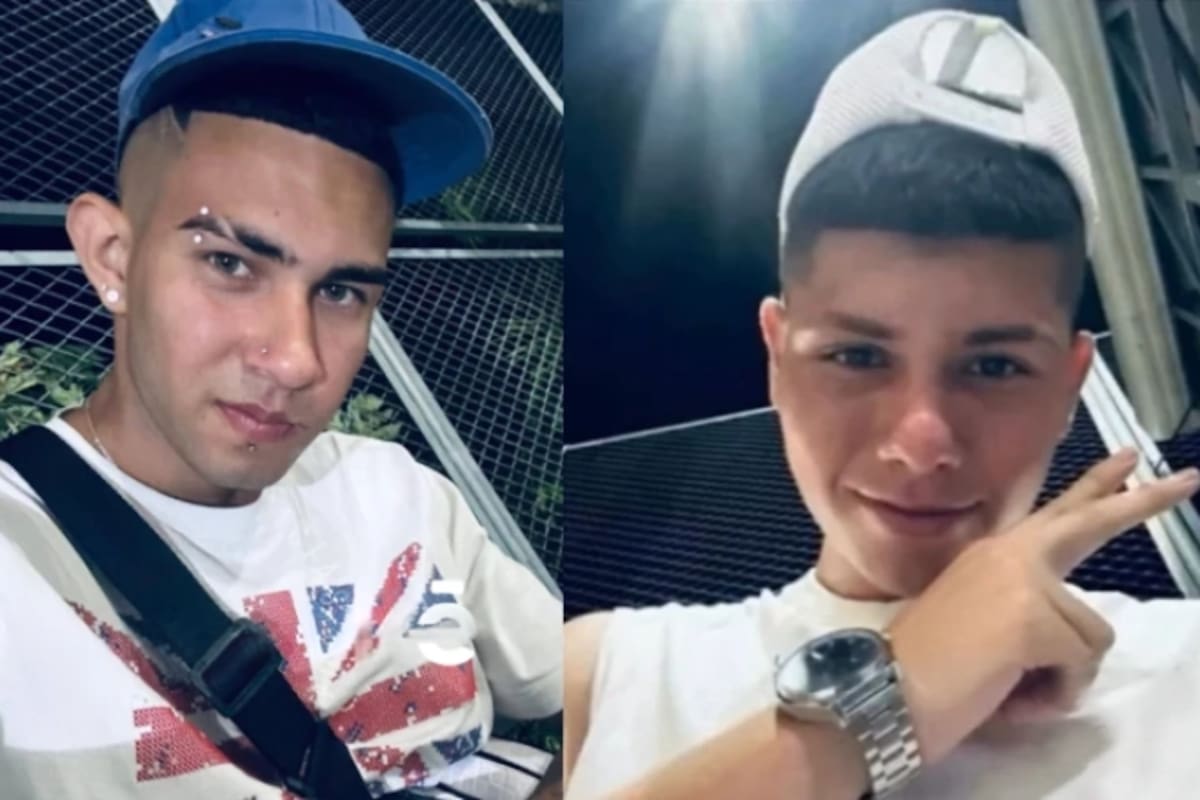 Jhoan Stiven Galvis Hernández y Keiler Joel Vásquez Balcázar, víctimas del ataque armado en Esperanza I.