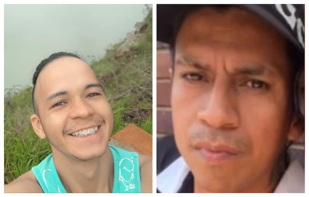 Jhon Alexander Perdomo Gutiérrez, de 33 años, y Freddy Gómez Moreno, de 41 años.