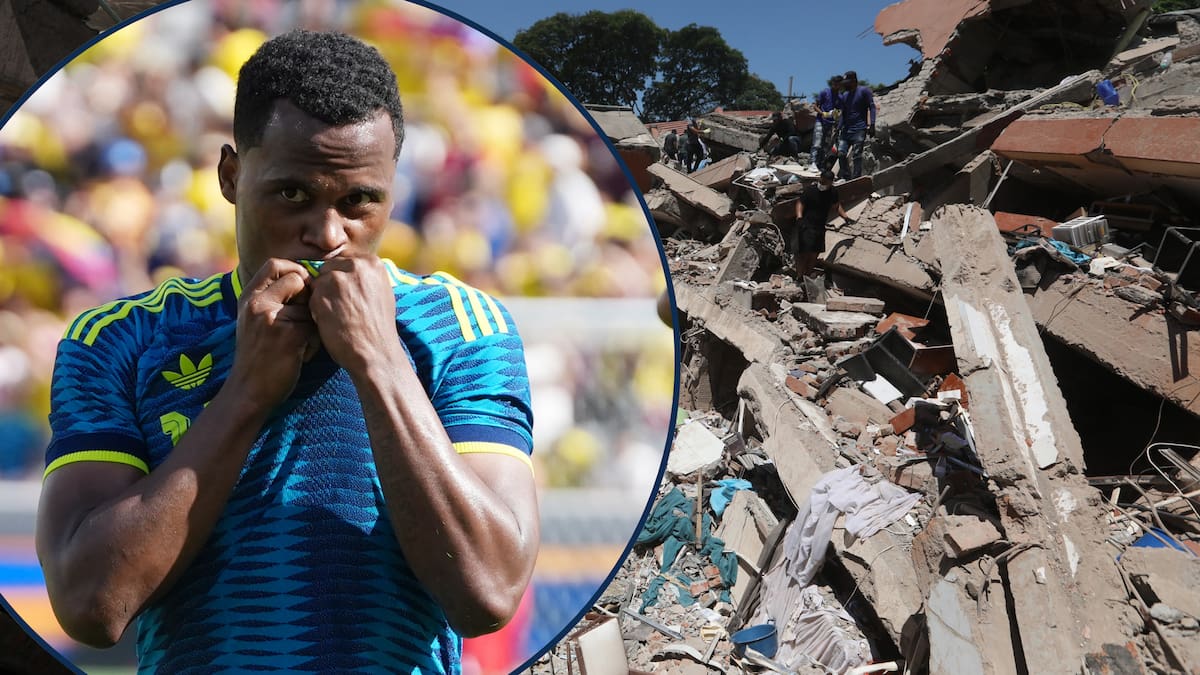 Jhon Arias mandó ayuda humanitaria a los afectados por el terremoto de 7,4 que afectó a Colombia. //Fotos, EFE y AP: Omar Alonso - Santiago Saldarriaga.