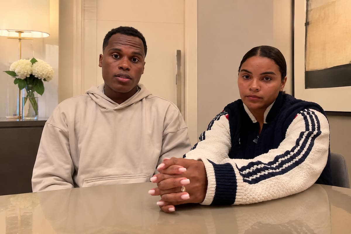 Jhon Arias, volante de la Selección Colombia y jugador del Palmeiras de Brasil, quien nació en Quibdó, junto a su esposa, Alejandra Ayala envió ayuda humanitaria a su región natal apenas horas después de conocerse la magnitud de la tragedia. Foto: Redes Sociales